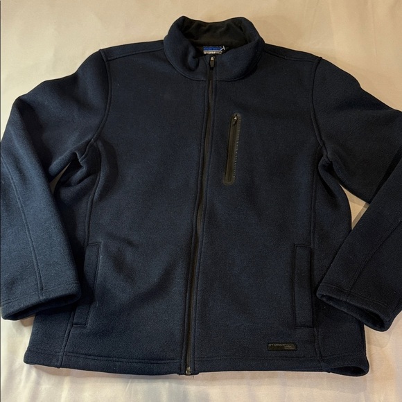 Sunice StormPack Jacket Performance Full YKK Zip Fleece Men's Navy Size L - Picture 3 of 14